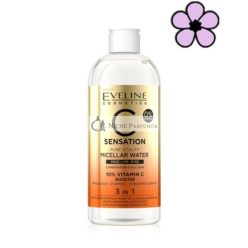   Eveline C Sensation Pure Vitality Micelárna Voda, 400ml Pre Kombinovanú/Mastnú Pleť