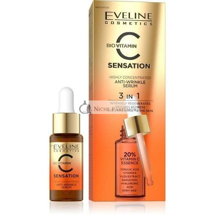 Eveline C Sensation Silne Obnovujúce Sérum Proti Vráskam, 18ml