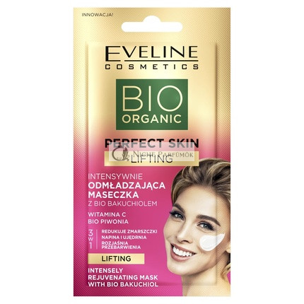 Eveline Cosmetics Perfect Skin Intenzív Obnovujúca Maska s Biobakuchiolom, 8ml