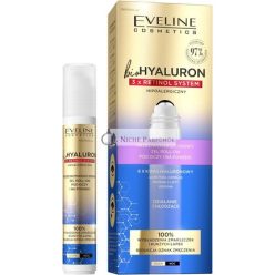   EVELINE COSMETICS Biohyaluron 3x Retinol Systém proti vráskam Roll-On gél na oblasť okolo očí 15ml