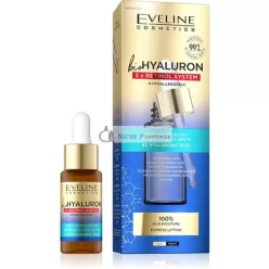   EVELINE COSMETICS Biohyaluron 3x Retinol Systém Multi Hydratačný Pleťový Sérum Anti Aging, 18 ml
