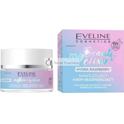 EVELINE COSMETICS My Beauty Elixir Hydra Raspberry Hydratačný Regeneračný Krém, 50ml