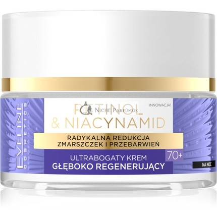 Retinolamp Ultra-Rich Nočný Regeneračný Krém s 70ppm Retinolom a Niacinamidom