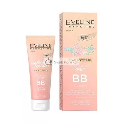 Eveline My Beauty Elixir Výživný BB Krém Všetko v Jednom Svetlá Broskyňa 30ml