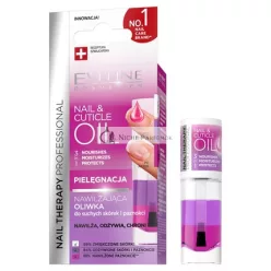   Eveline Olej na kutikuly - Hydratačný trojfázový olej pre suché kutikuly a nechty, 8ml