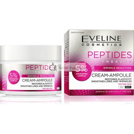 Eveline Peptides Výživná Krémová Ampulka pre Zrelú Pokožku 50ml