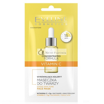 Eveline Derma Expert Maska na tvár s vitamínom C
