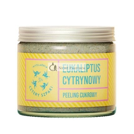 Mydlarnia Cztery Szpaki Eucalyptus Lemon Cukrový Scrub, 250ml