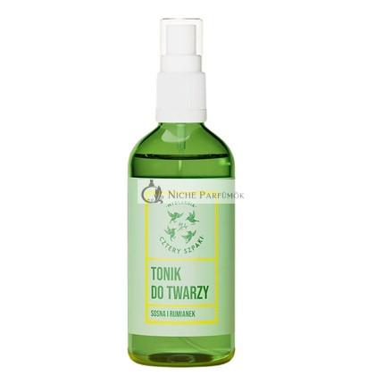 Cztery Szpaki Tonikum na tvár s borovicou a harmančekom 100ml