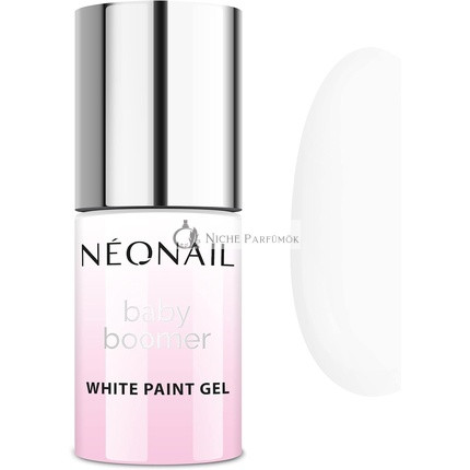 Neonail UV/LED gélová farba Baby Boomer biela farba gél 5ml