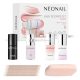 Neonail Baby Boomer Nude Sada - UV Laky na nechty - Shellac - Sada na nechty - Farby - Základ - Nechty - Manikúra - Hard Top