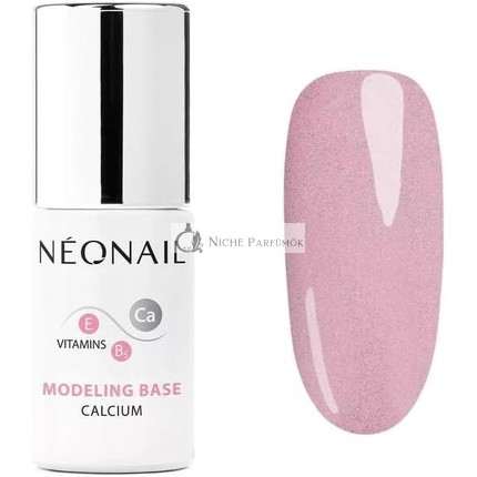 NEONAIL Hybrid Base Modelovací Základ Kalcium Luminózna Ružová, 7.2ml
