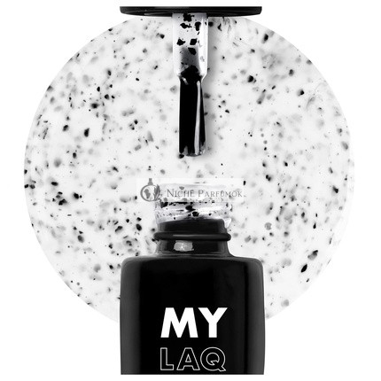 MYLAQ UV lak na nechty Top 5ml - My Black Special