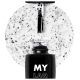 MYLAQ UV lak na nechty Top 5ml - My Black Special