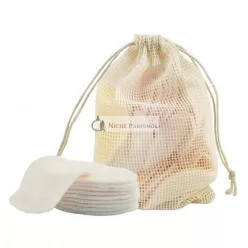   Ecarla Opakovane Bambusove Podložky Na Odstránenie Make-Upu Ak01 - 6 Kusov