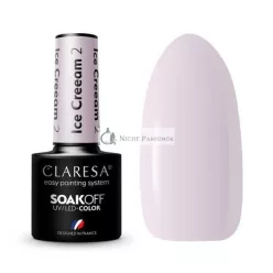 Claresa Zmrzlina UV Lak na Nechty 5ml - Balenie 2 ks