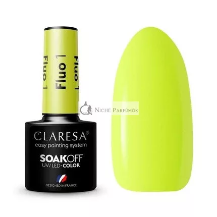 Claresa Fluo UV Lak na Nechty 5ml