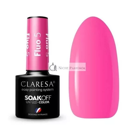 Claresa Fluo UV Lak na Nechty 5ml