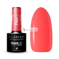 Claresa Fluo UV Lak na Nechty 5ml - Balenie po 6