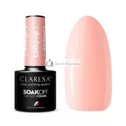Claresa Lollipop UV Lak na Nechty 5ml - 2 ks