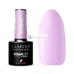 Claresa Lollipop UV Lak na Nechty 5ml - Balenie 5