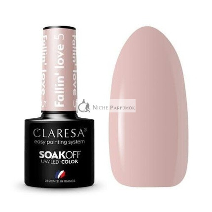 Fallin Love UV Lak na nechty 5ml Claresa - Balenie 5 kusov