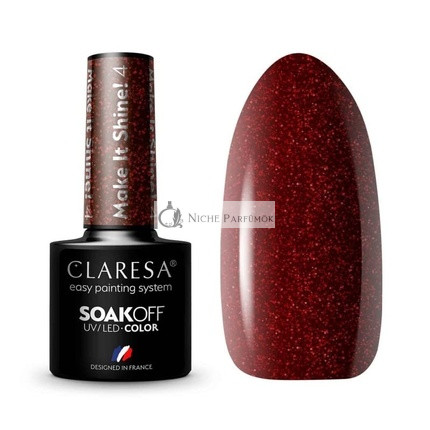Make It Shine UV Lak na Nechty 5ml Claresa