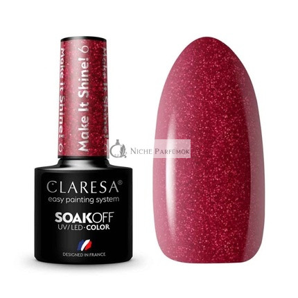 Make It Shine UV Lak na Nechty 5ml Claresa