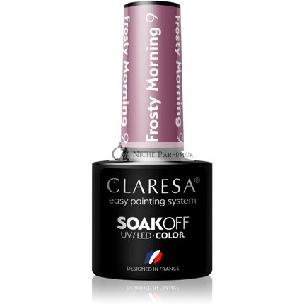 Claresa SoakOff UV/LED Farba Frosty Morning Gél - 9,5 g