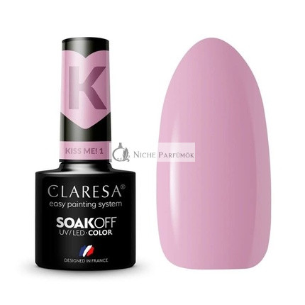 Kiss Me! UV lak na nechty 5ml Claresa