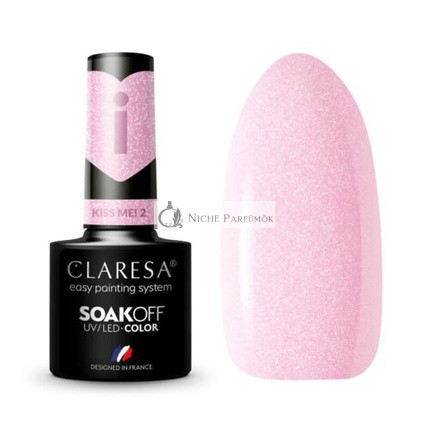 Kiss Me! UV Lak na nechty 5ml Claresa - Balenie 2 ks