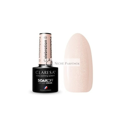 8 Celebration UV lak na nechty 5 ml