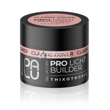 PaluCosmetics Pro Light Builder Classic Cover Stavebný Gél, 12g