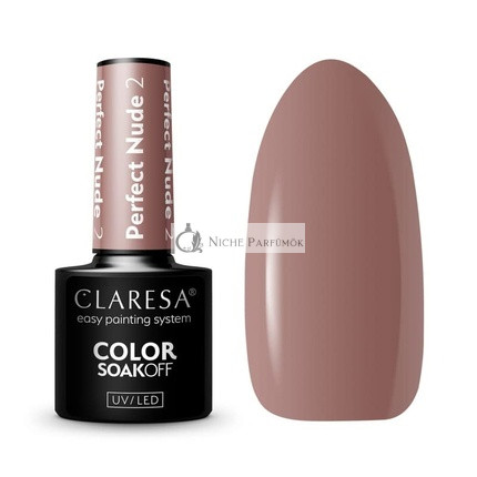 Claresa 02 Perfektný Núd UV Lak na Nechty, 5ml