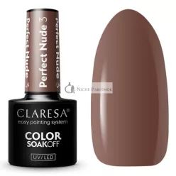 Claresa 03 Perfektné Nude UV Lak na Nechty 5ml