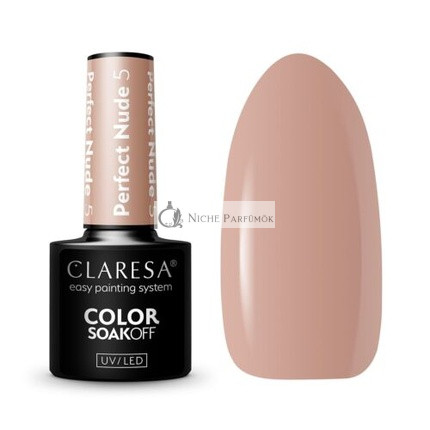 Claresa 05 Perfektné Nude UV Lak Na Nechty 5ml