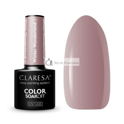 Zimná Krajina UV Lak na Nechty 5ml Claresa - Balenie 3 ks
