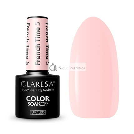 Francúzsky Čas UV Lak na Nechty 5ml Claresa
