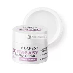  Claresa Mäkka a Ľahká Stavebná Gélová Hmota Mliečne Biela 12g