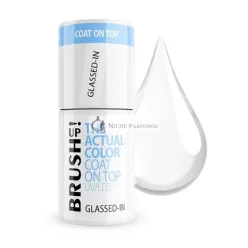Brushup Aktuálna Farba Vrstva UV LED Hybridný Top Coat 5g