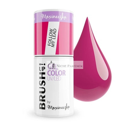 Brushup Gél Farba UV LED Hybridný Lak na Nechty Follow My Lead, 5g