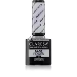 Claresa UVLED Bázový Power 5 G - Gél Lak Bázový Nátěr