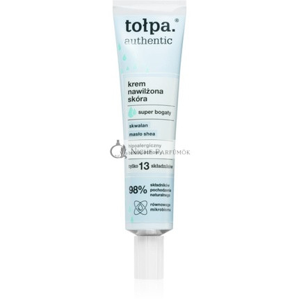 Tołpa Authentic Hydratačný Krém Super Bohatý pre Hydratovanú Pokožku