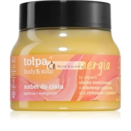 Tolpa Body Soul Energy - 250 Ml Hydratačný Telový Sorbet s Pevniacim Účinkom