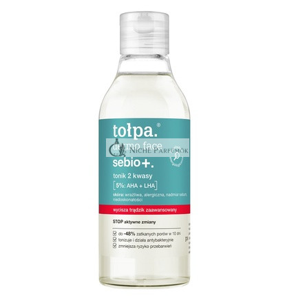 Topa Dermo Tvárový Toner Sebio AHA LHA, 200ml