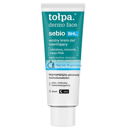 Topa Dermo Face Sebio Bhl Hydrating Water Gel Cream 40ml