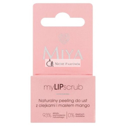 MyLIPscrub Prírodný peeling na pery s olejmi a mangovým maslom, 10g