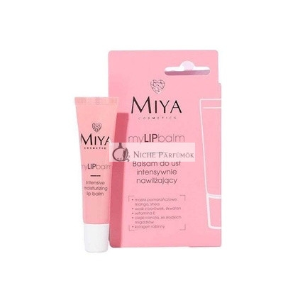 Miya Vegán Intenzív Hydratačný Balzam na Perá s Bambuckým Maslom, 15 ml