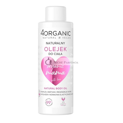 4organicmama Prírodný Telový Olej, 125ml