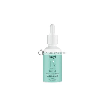 Hagi Smart B Sérum na Tvár s Niacinamidom a Kyselinou Salicylovou, 30ml
